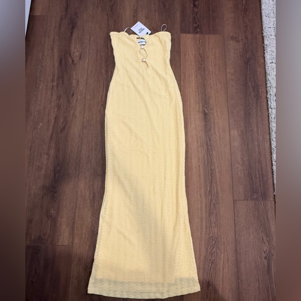 Princess Polly Yellow Maxi Dress